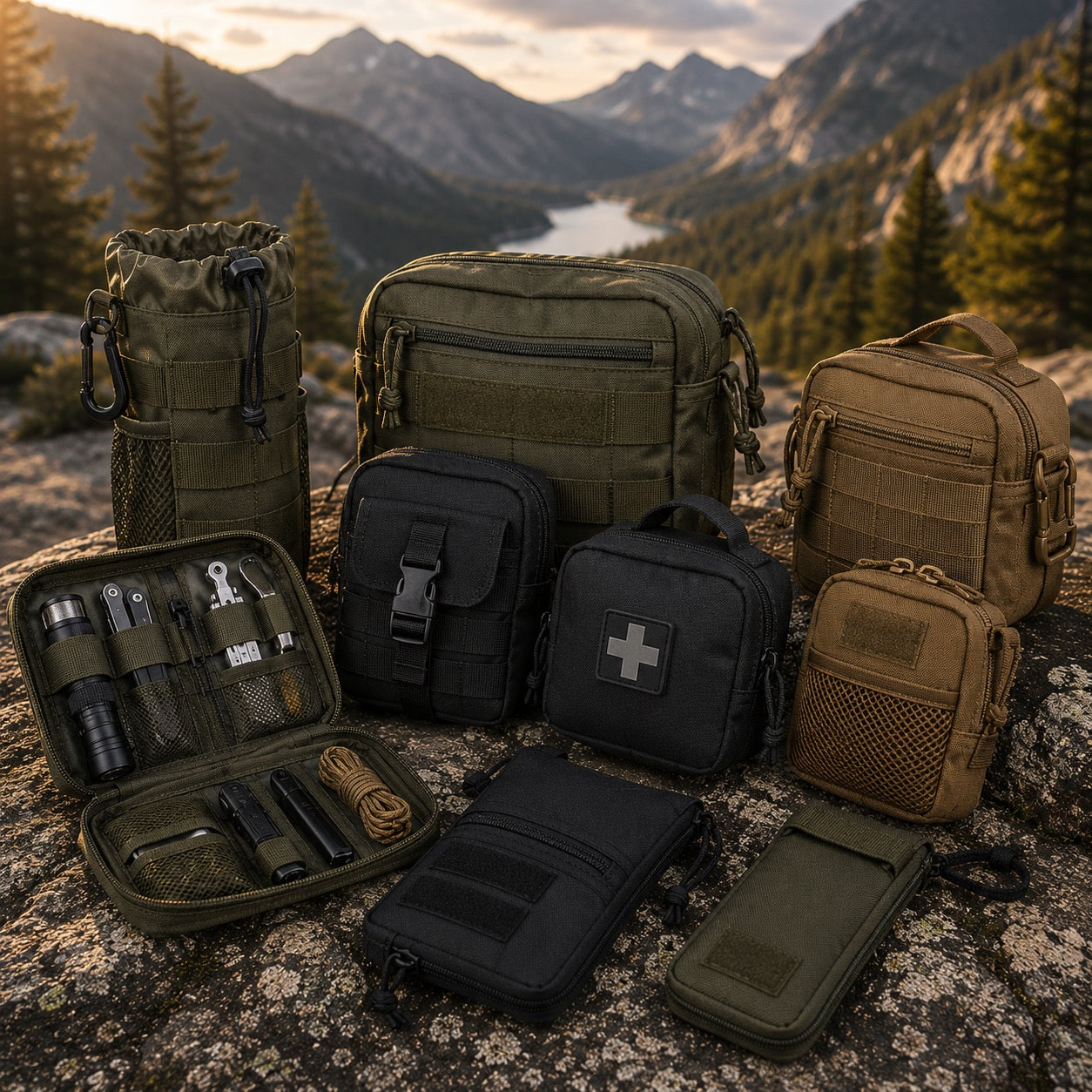 Almacenaje Outdoor (Bolsillos y Pouches)