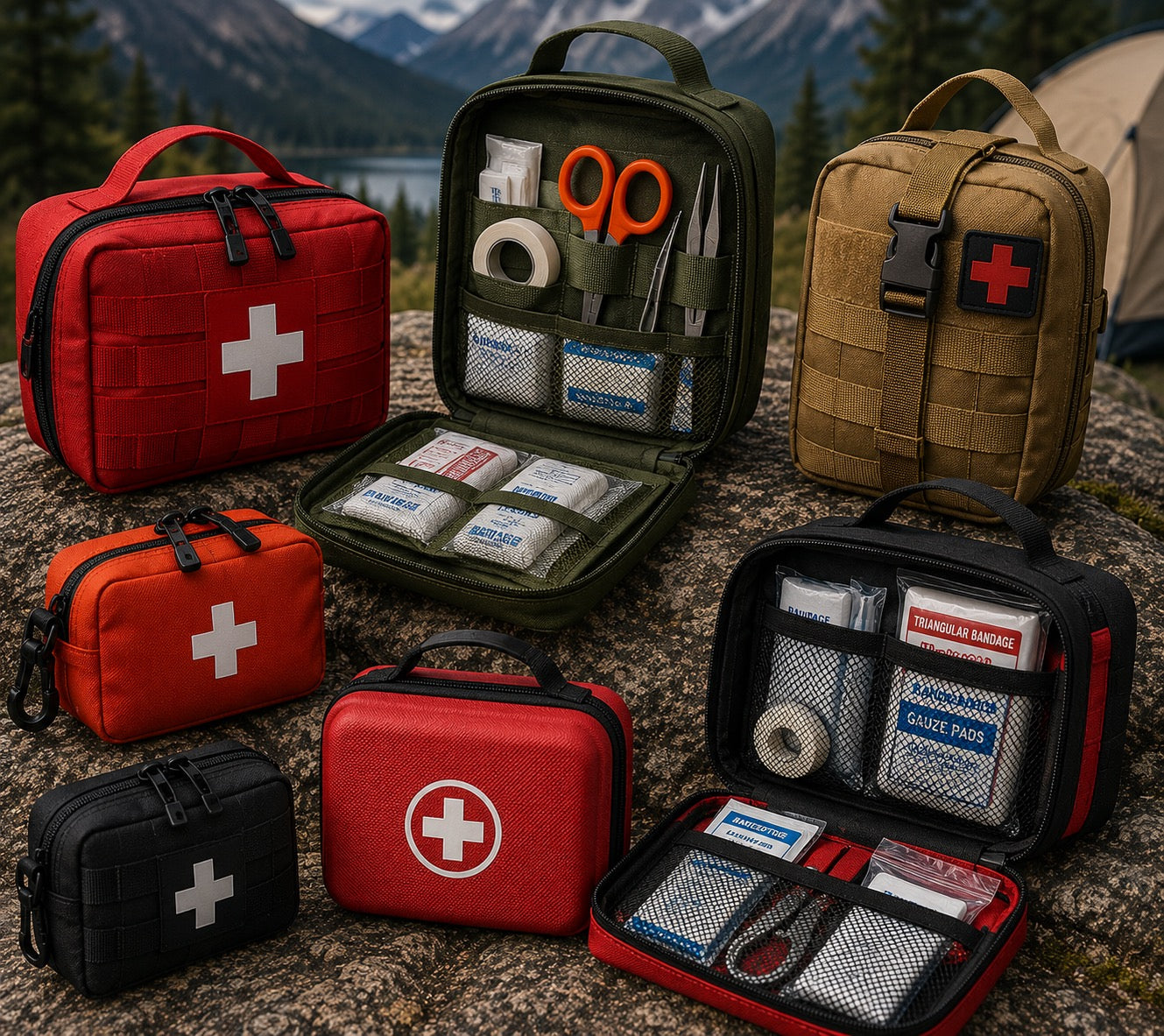 Equipamiento de Primeros Auxilios y Accesorios