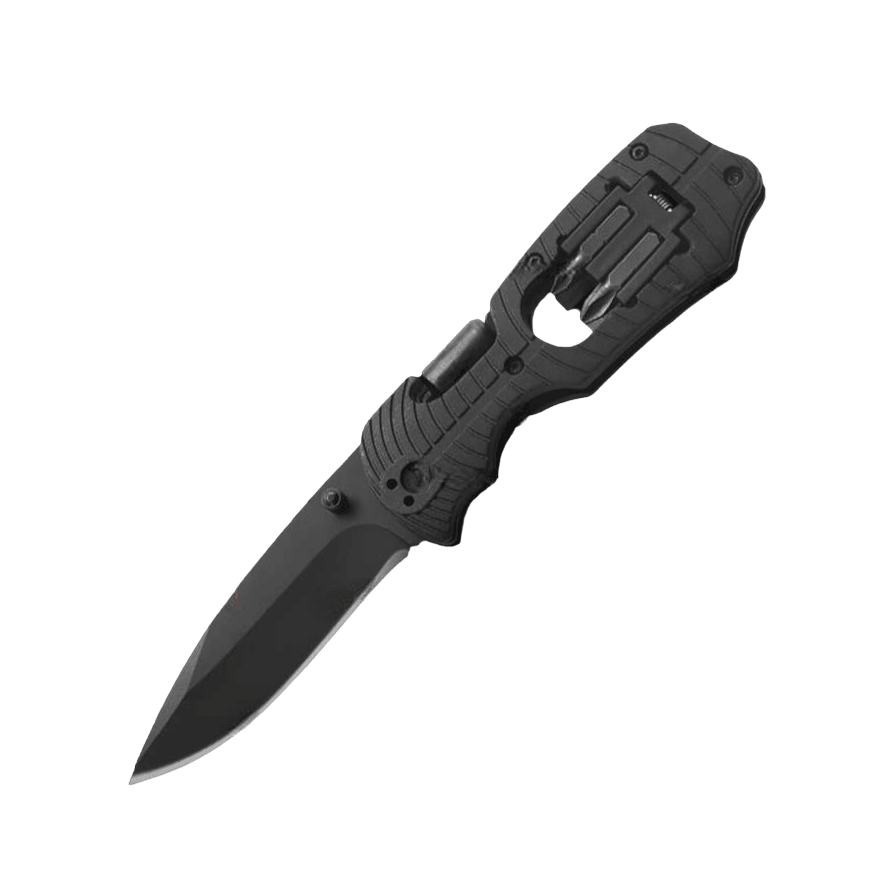 Cuchillo Plegable Multiherramienta Destornillador 4en1 CHMP25
