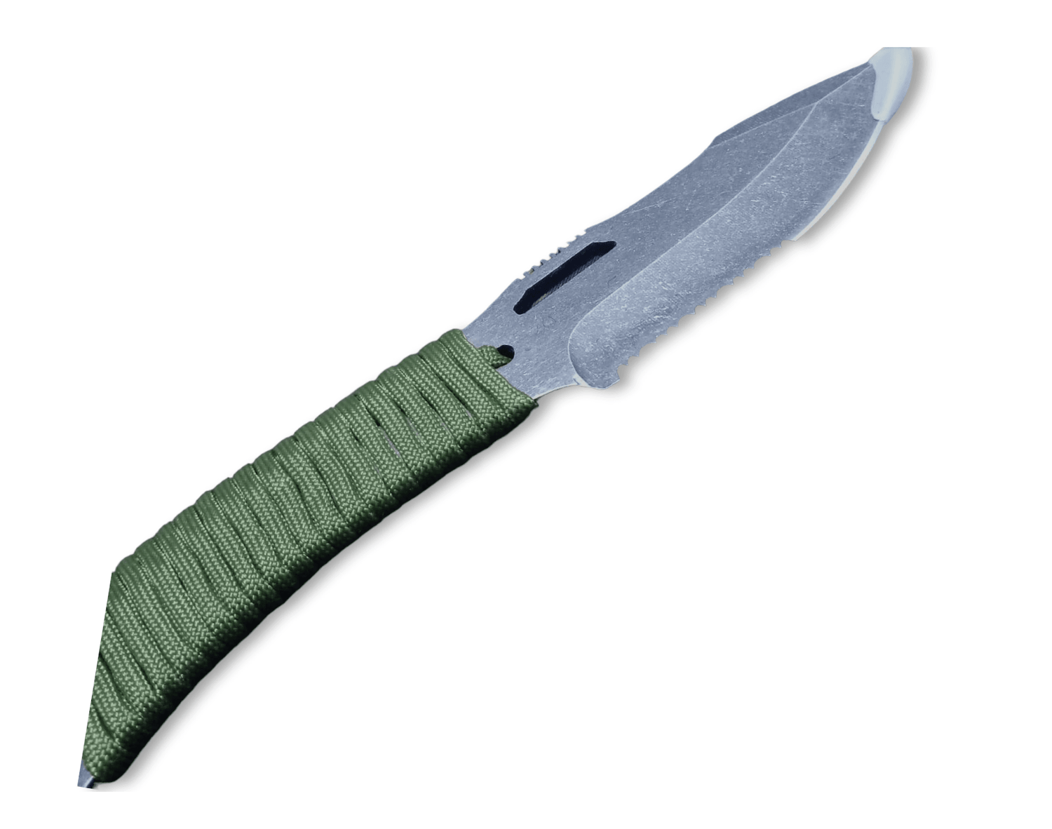 Cuchillo Supervivencia Mango Cuerda Paracord CHMP26