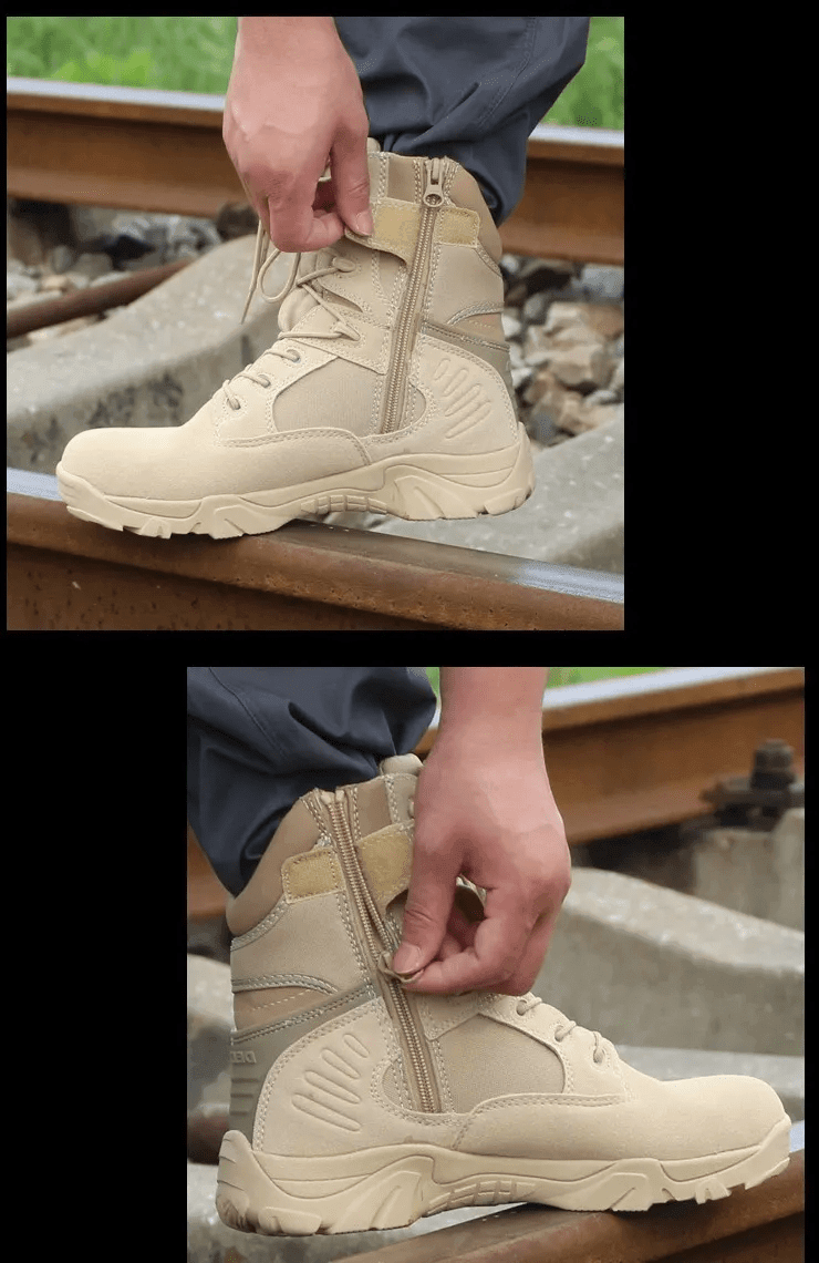 Botas Outdoor Liviana Caña Alta Acolchadas Delta CZ7