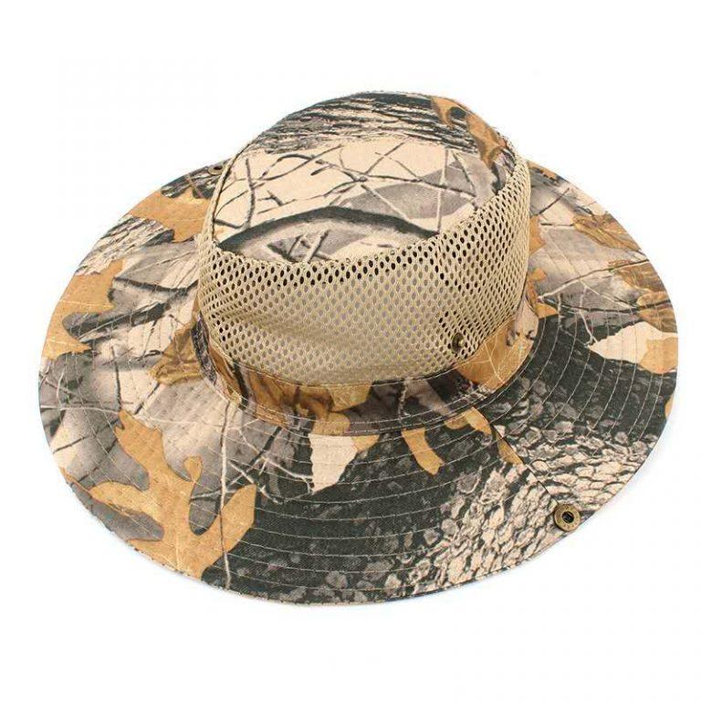Sombrero tactico estilo safari selva con malla SBR10