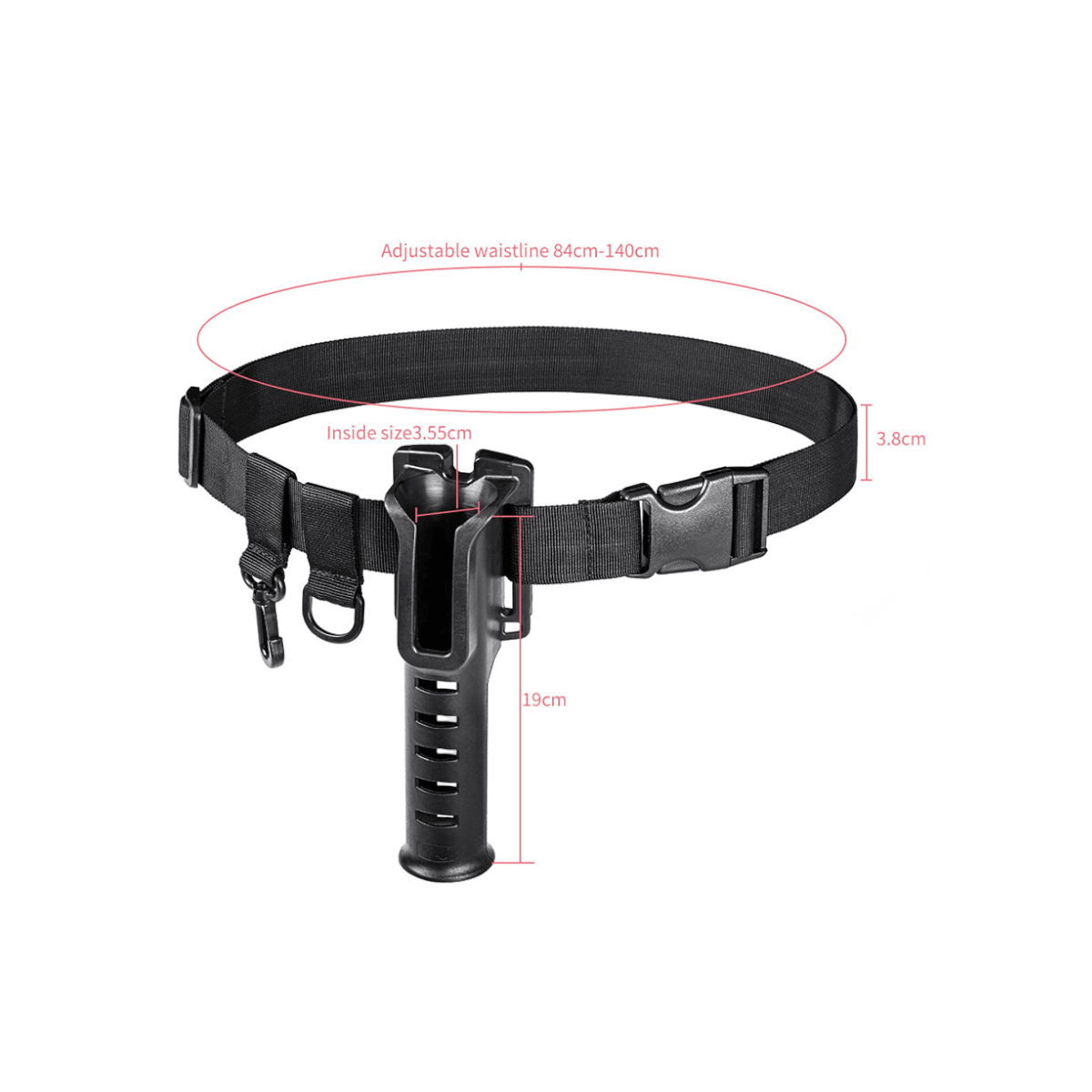 Cinturon Soporte Vadeo Pesca HRR9