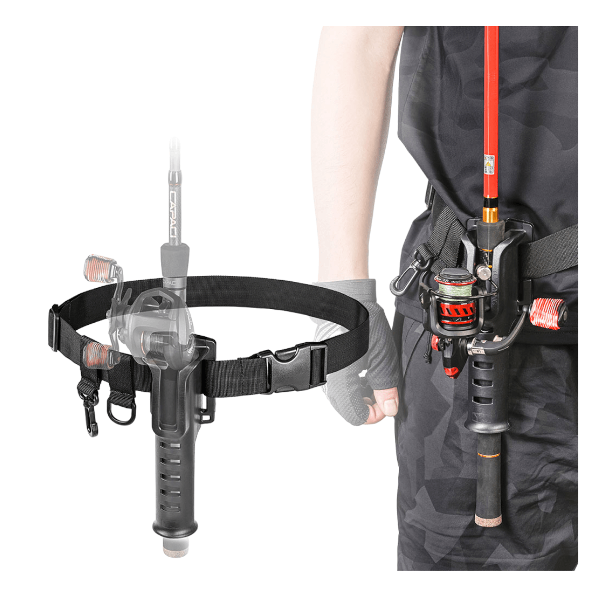 Cinturon Soporte Vadeo Pesca HRR9