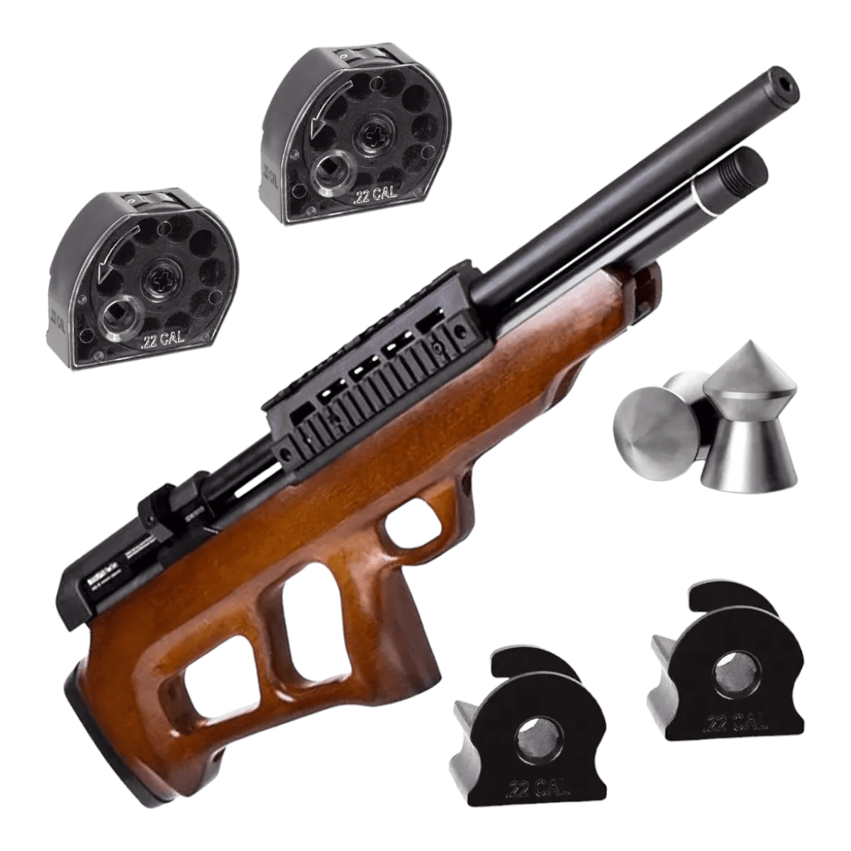 Rifle Pcp Beeman 1358 Bullpup 5,5 Mm Aire Comprimido RF1