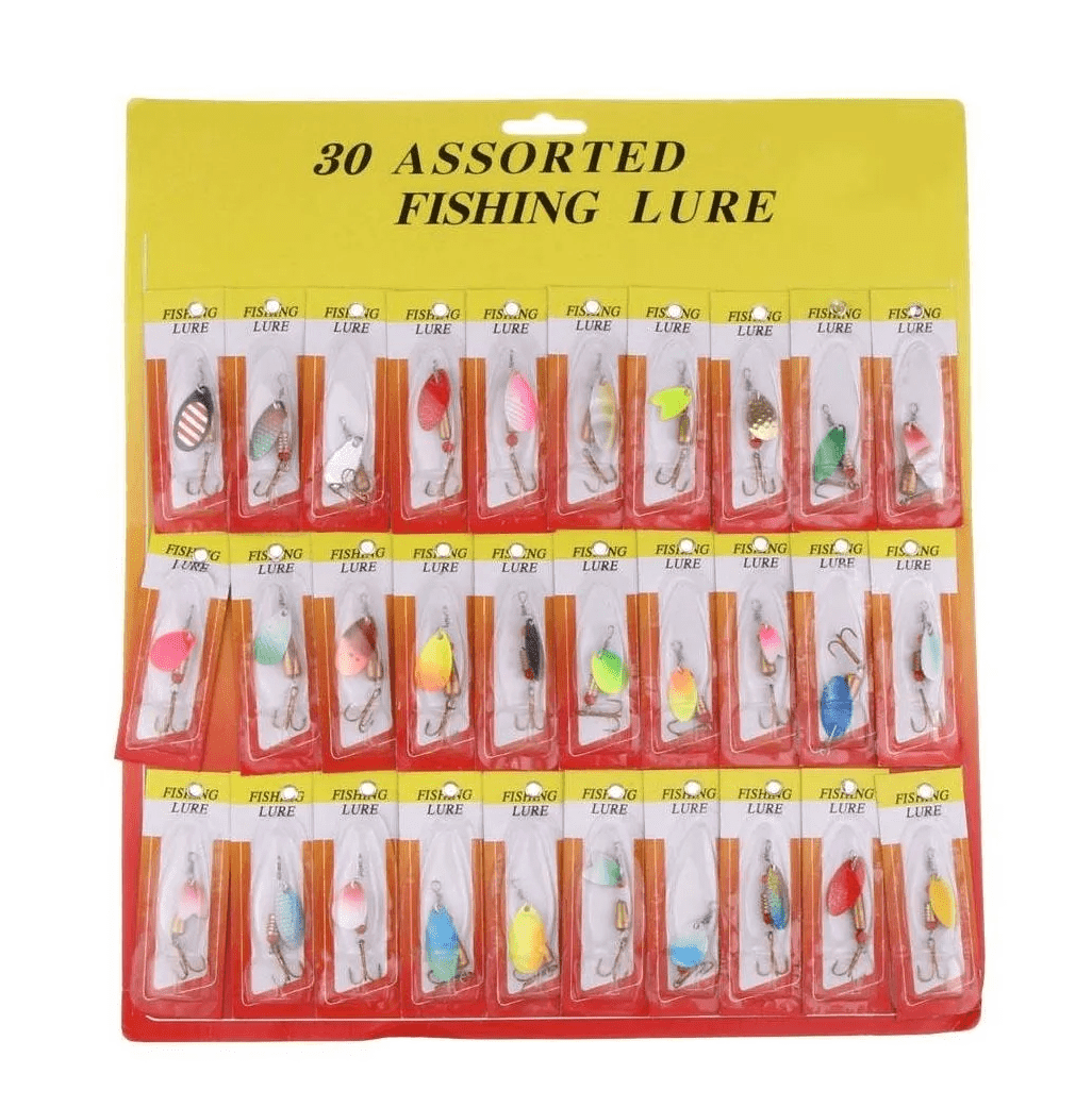 30 Piezas Metal Cebos Pesca Señuelos SÑL1