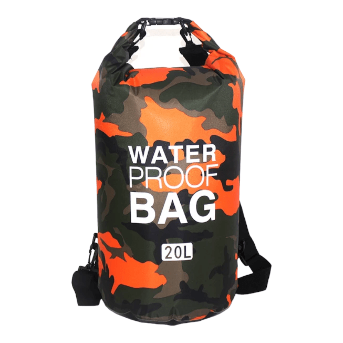 Bolso impermeable camuflaje colores varios 20L M146