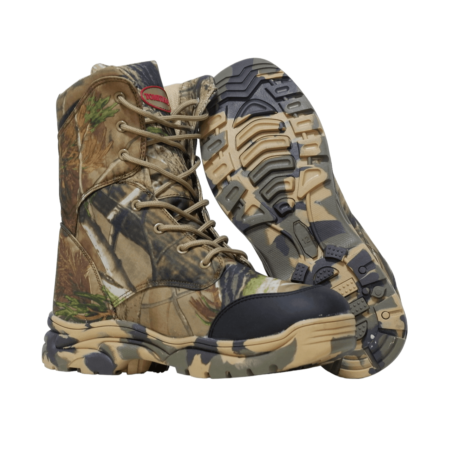 Botas Caña Alta Camuflaje Trekking Senderismo CZ16