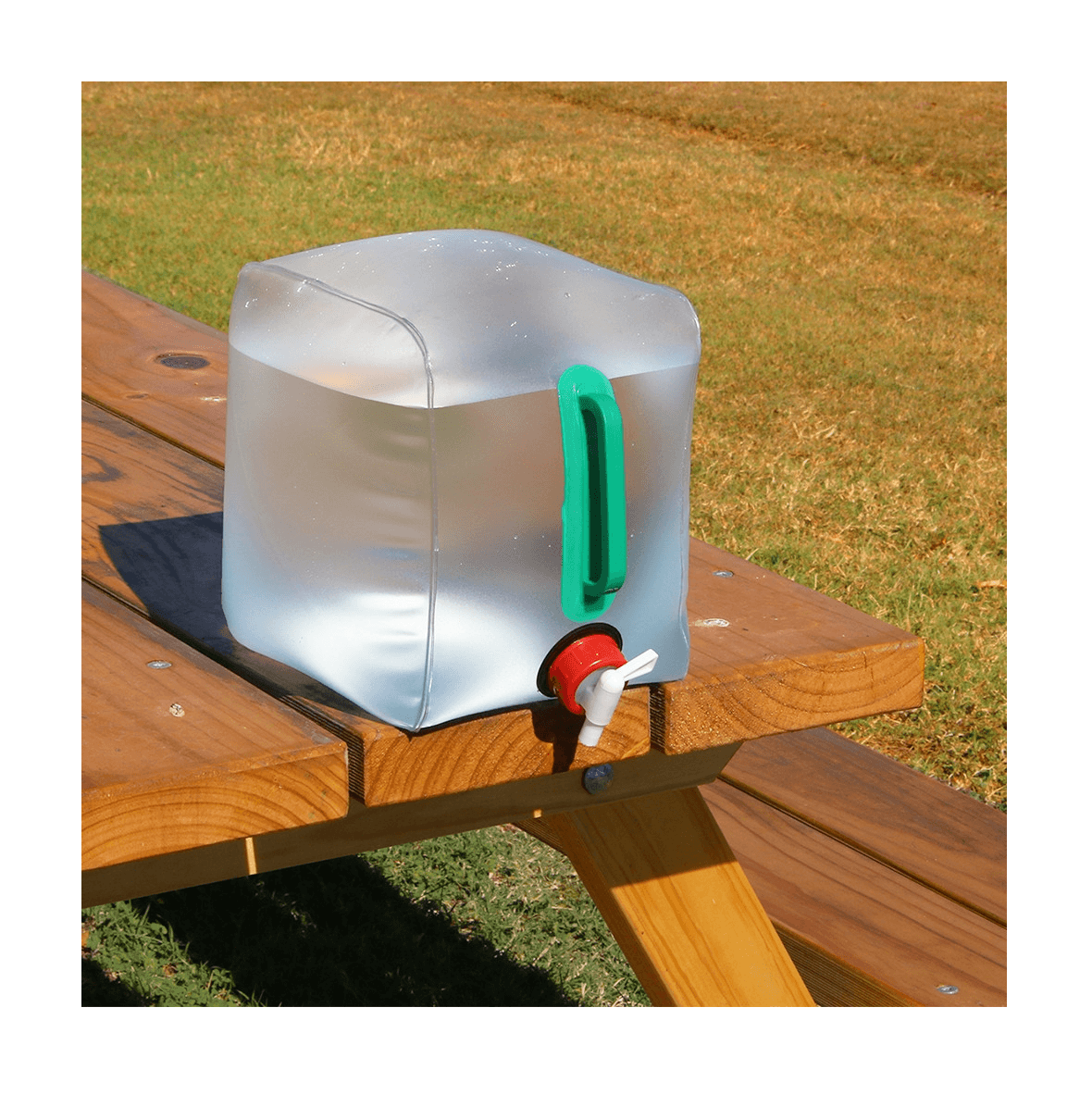 Cubo Contenedor Agua Plegable 20L Portatil TCB6