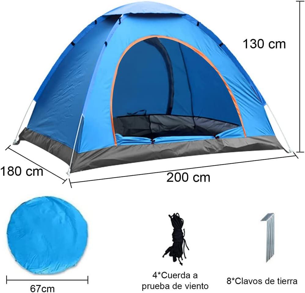 Tienda de Campaña camping para 2-4 Personas Automática TC23