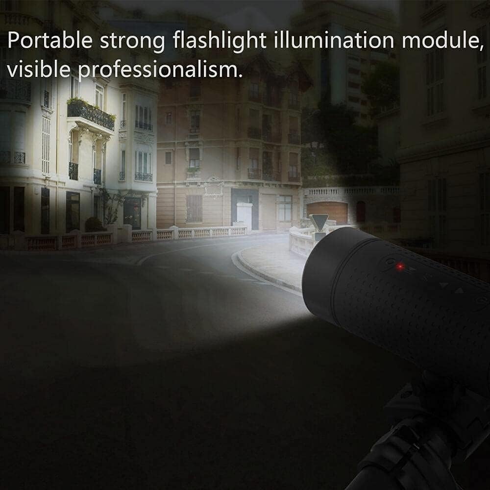 Luz Delantera Bicicleta Parlante Bluetooth banco carga LCB2