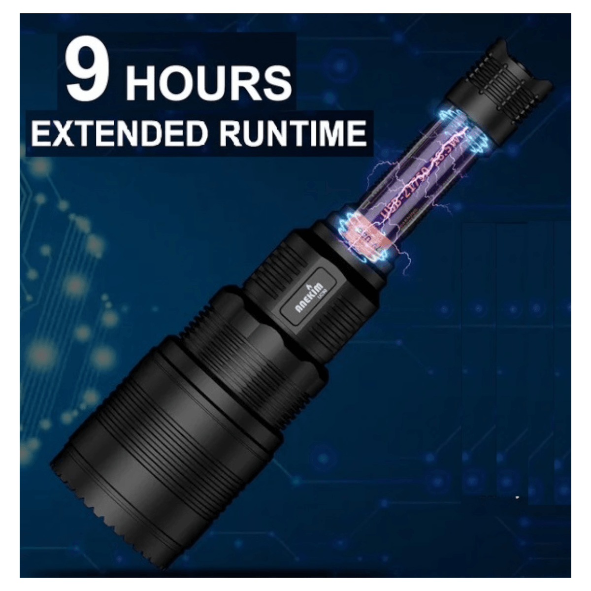 Linterna anekim uc90 predator lght luz tactica caza LTL43