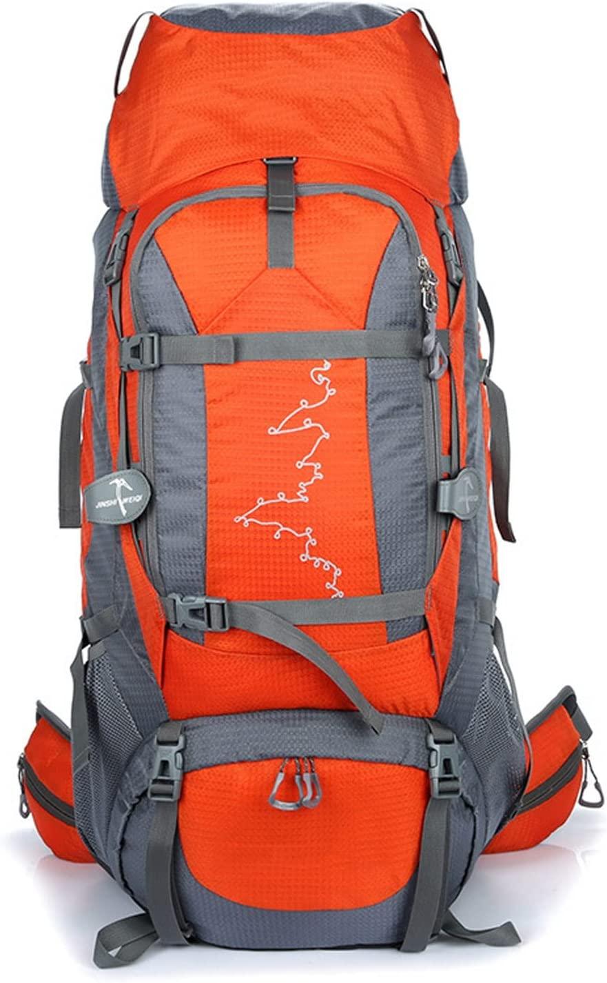 Mochila de camping impermeable de 80 litros M82