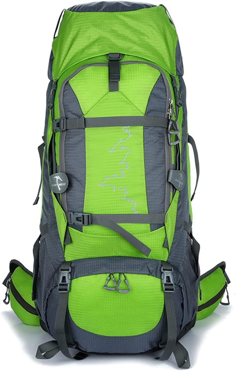 Mochila de camping impermeable de 80 litros M82