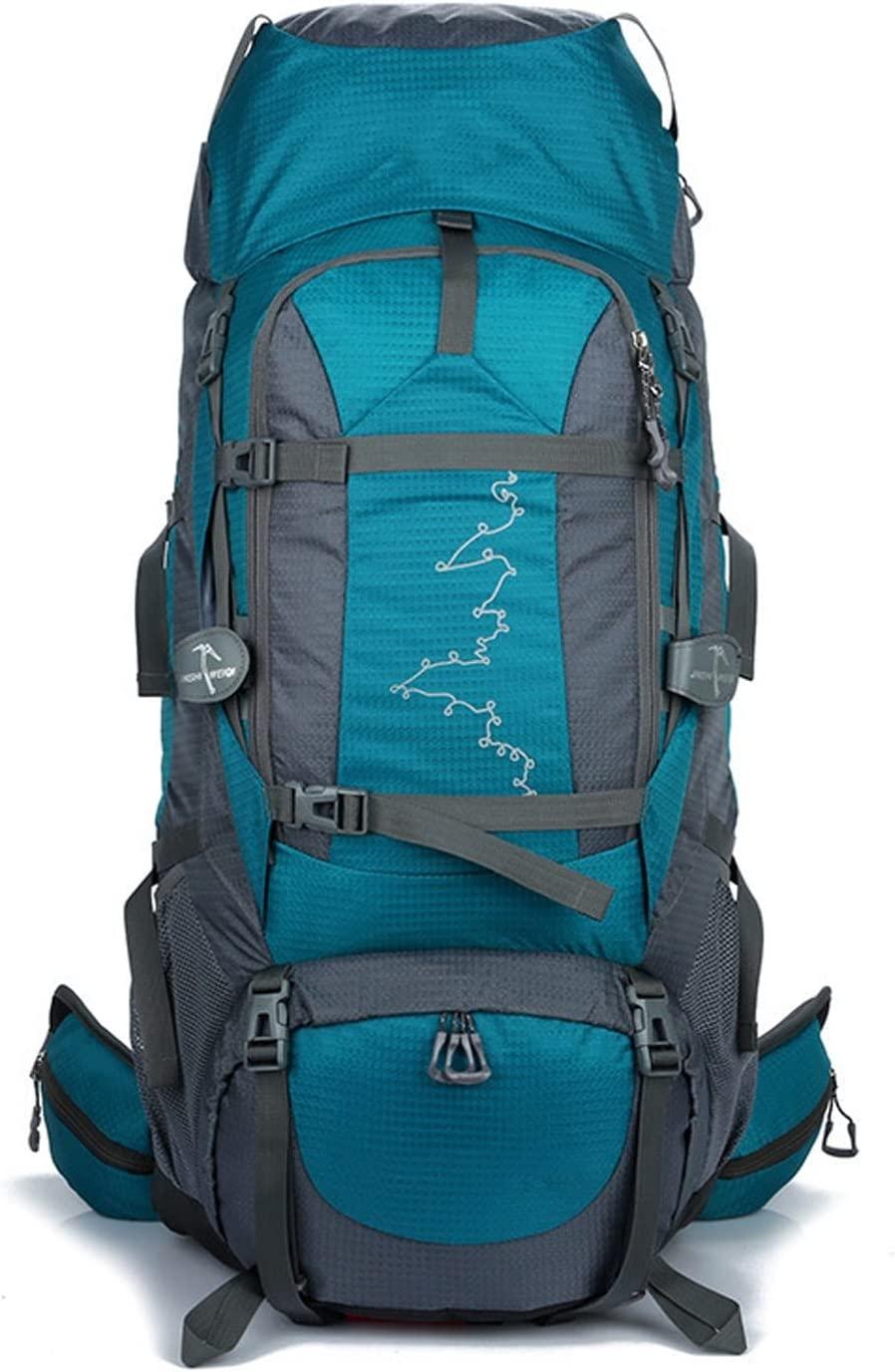 Mochila de camping impermeable de 80 litros M82