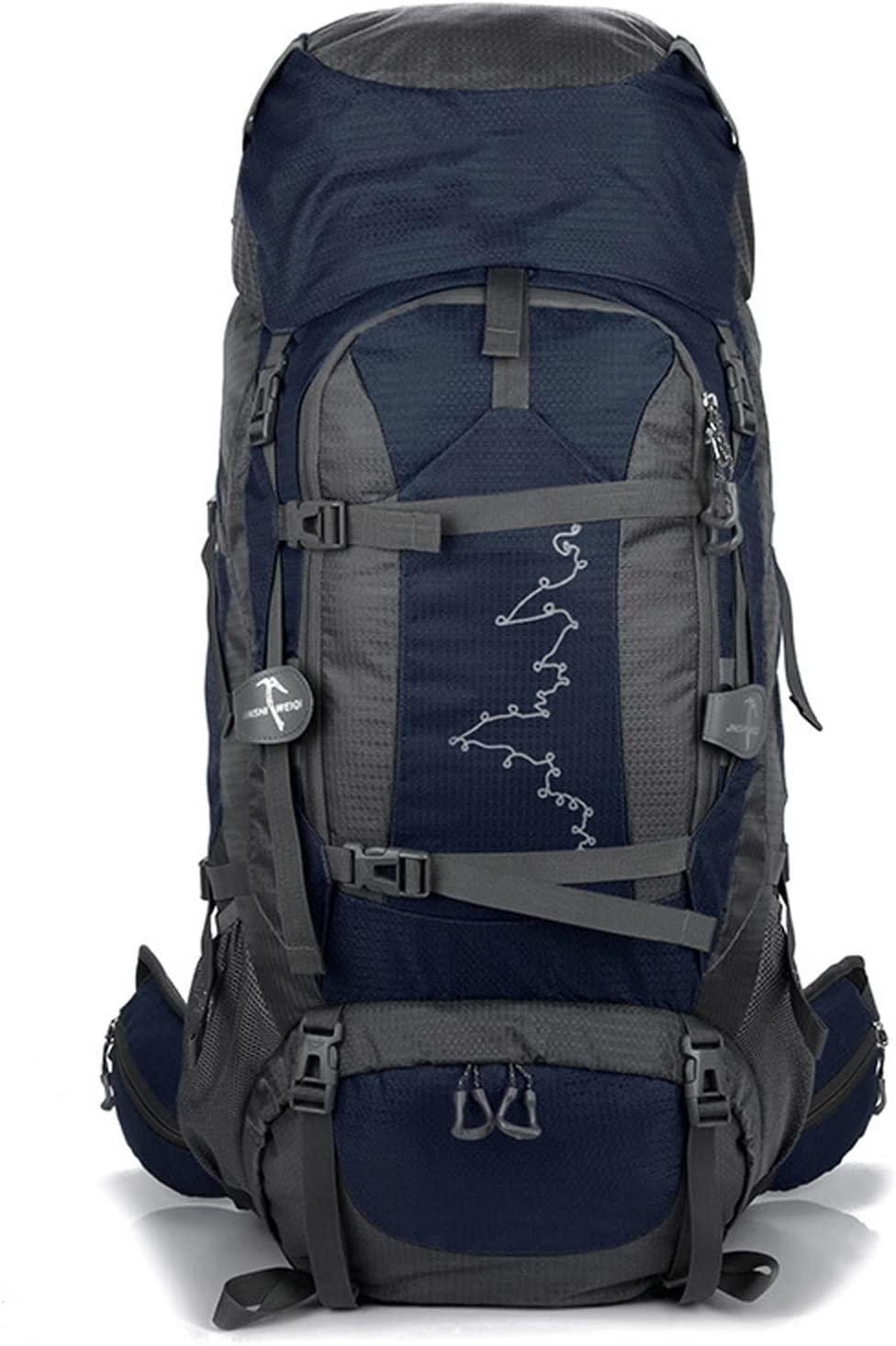 Mochila de camping impermeable de 80 litros M82