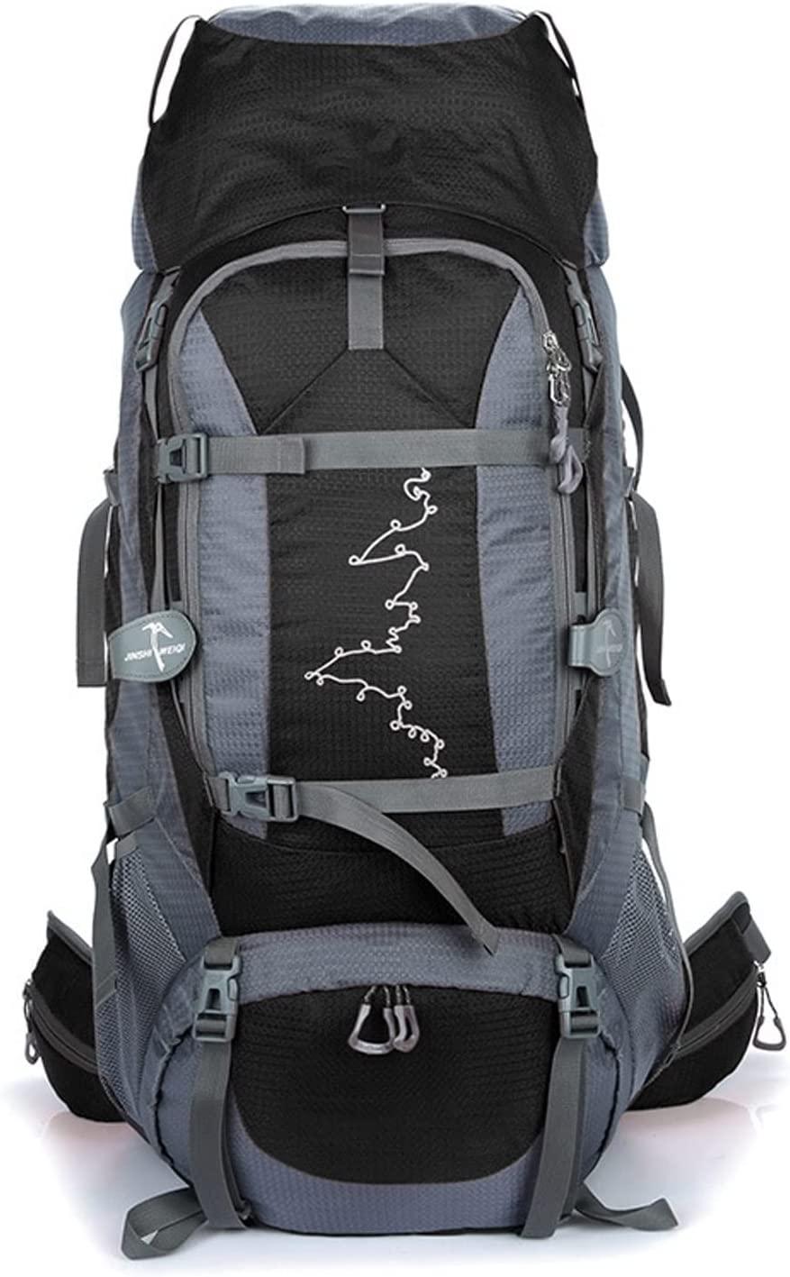 Mochila de camping impermeable de 80 litros M82