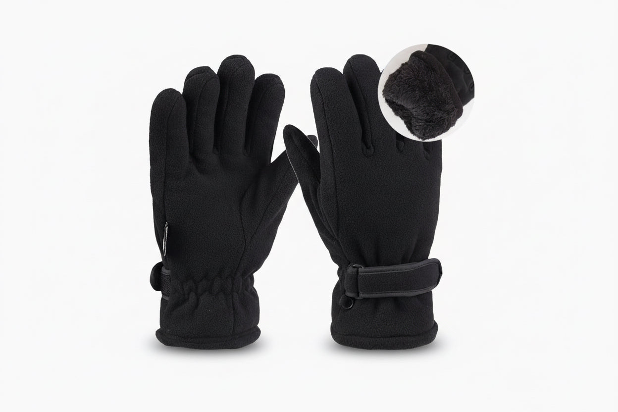 Guantes Iniverno Unisex Polar Con Chiporro