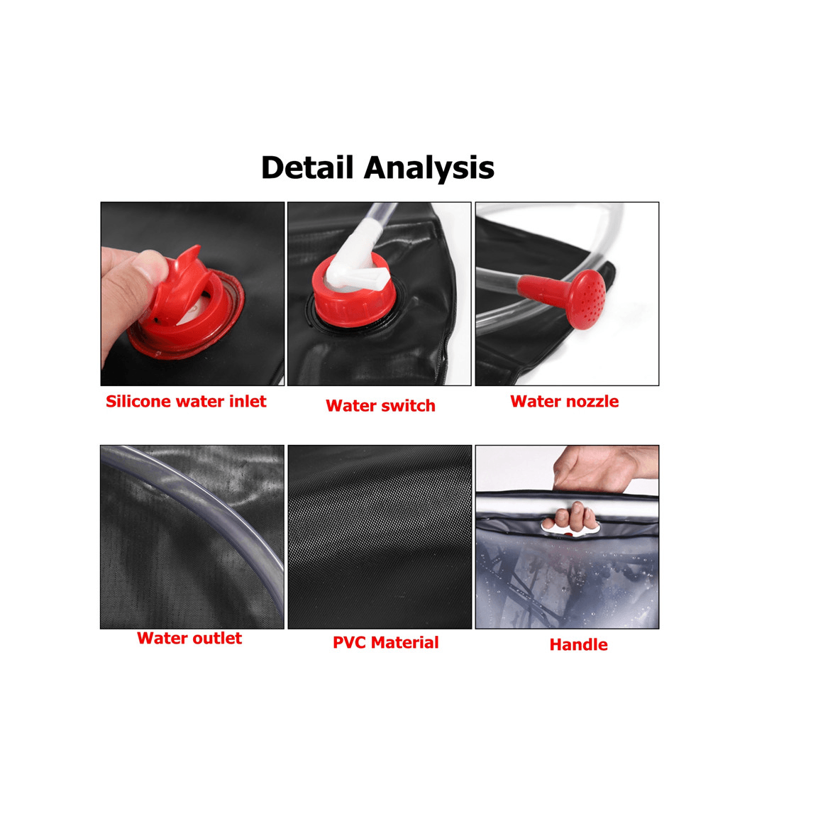 Ducha Shower 20L Portatil Camping DPT1