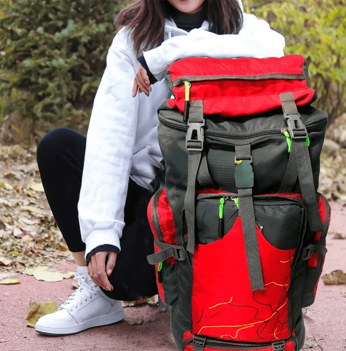 Mochila 70l Gran Capacidad Camping Trekking Outdoor M79