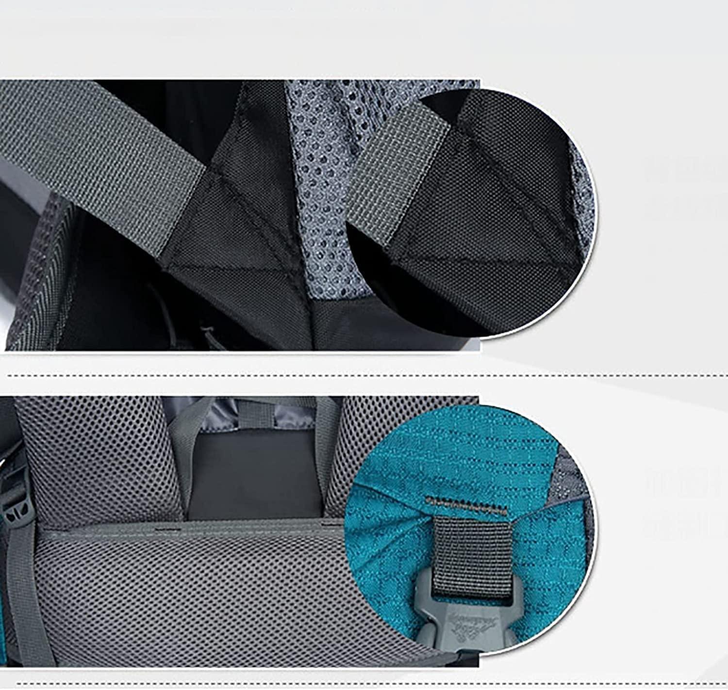 Mochila de camping impermeable de 80 litros M82