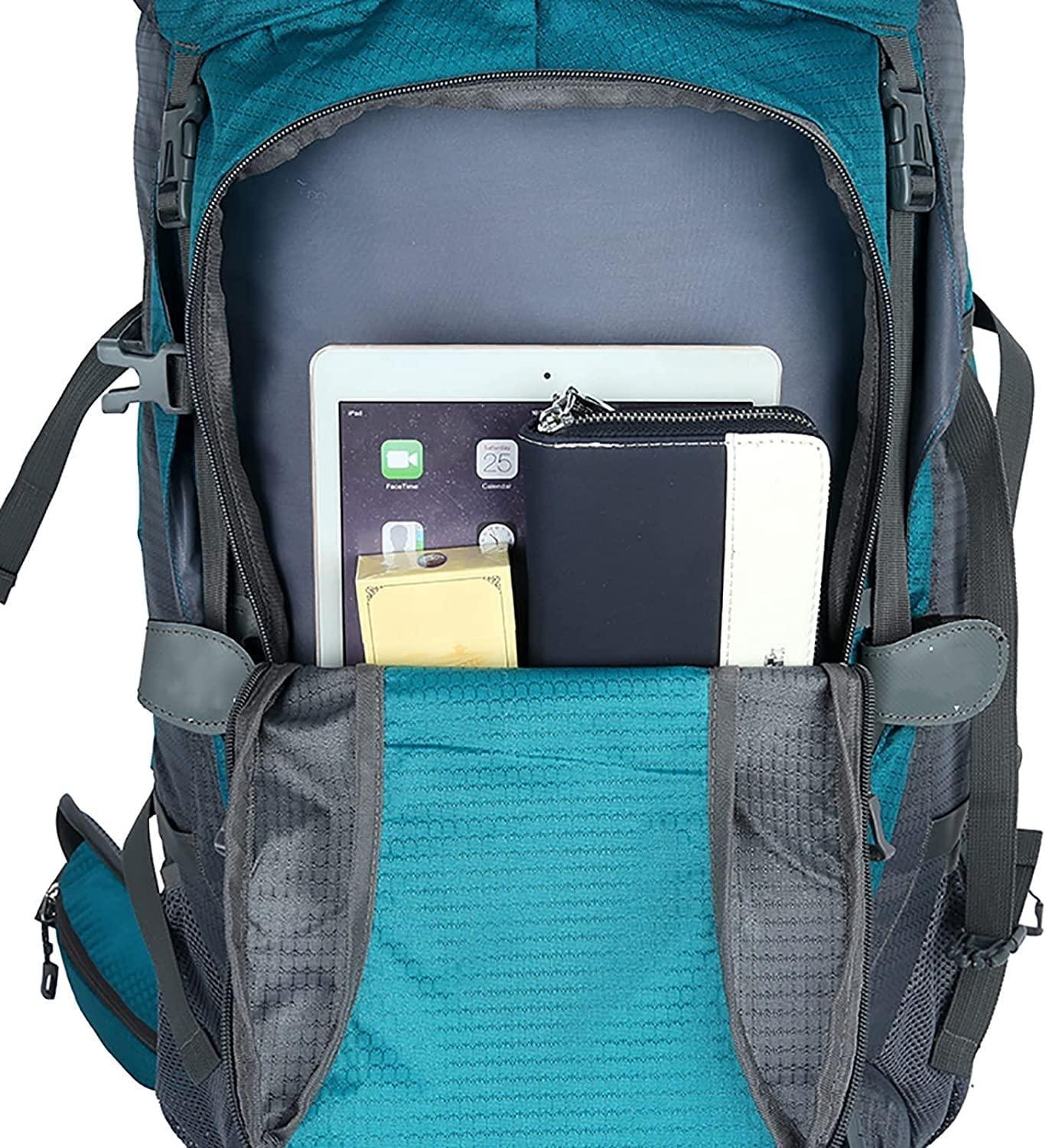 Mochila de camping impermeable de 80 litros M82