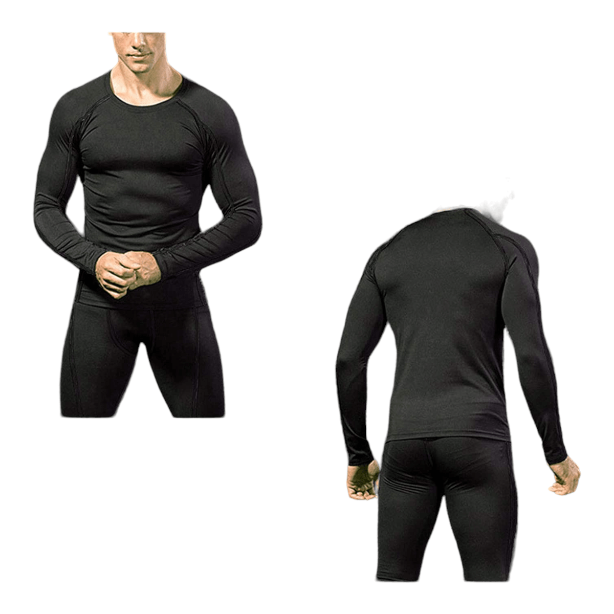 Conjunto primera capa ropa deportiva transpirable CCVP12