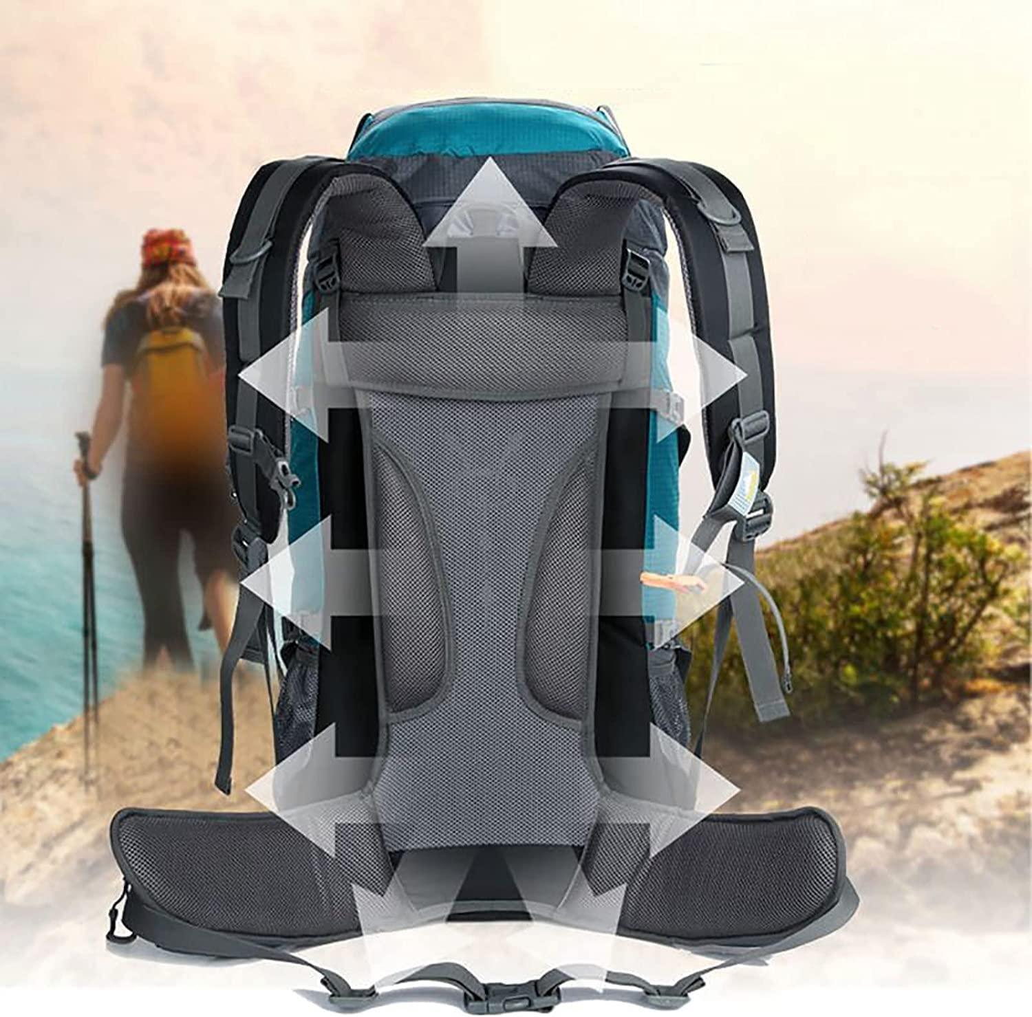 Mochila de camping impermeable de 80 litros M82