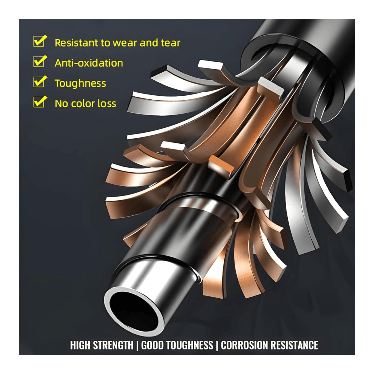 Baston automatico defensa personal rompe vidrios 39 cm BTK6