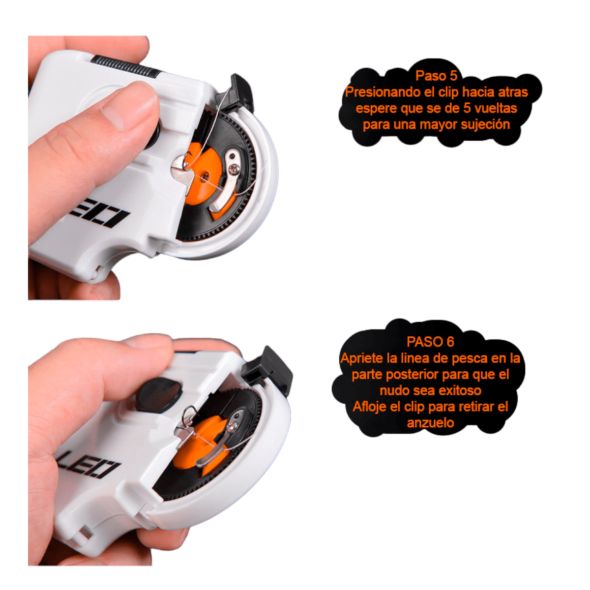 Anudador Electrico Anzuelo Pesca HRR15