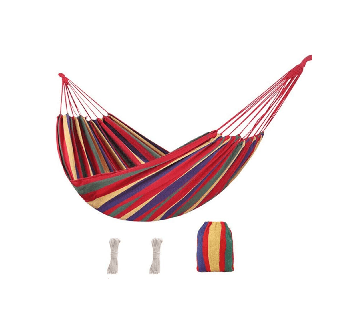 Hamaca Algodon colgante 190x90 180kg HC1