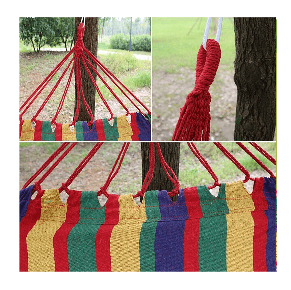 Hamaca Algodon colgante 190x90 180kg HC1