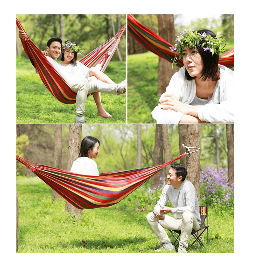 Hamaca Algodon colgante 190x90 180kg HC1