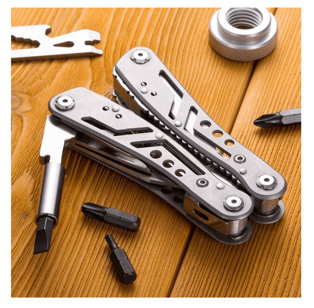 Alicate Multiherramientas Plegable Acero Inoxidable HTO2