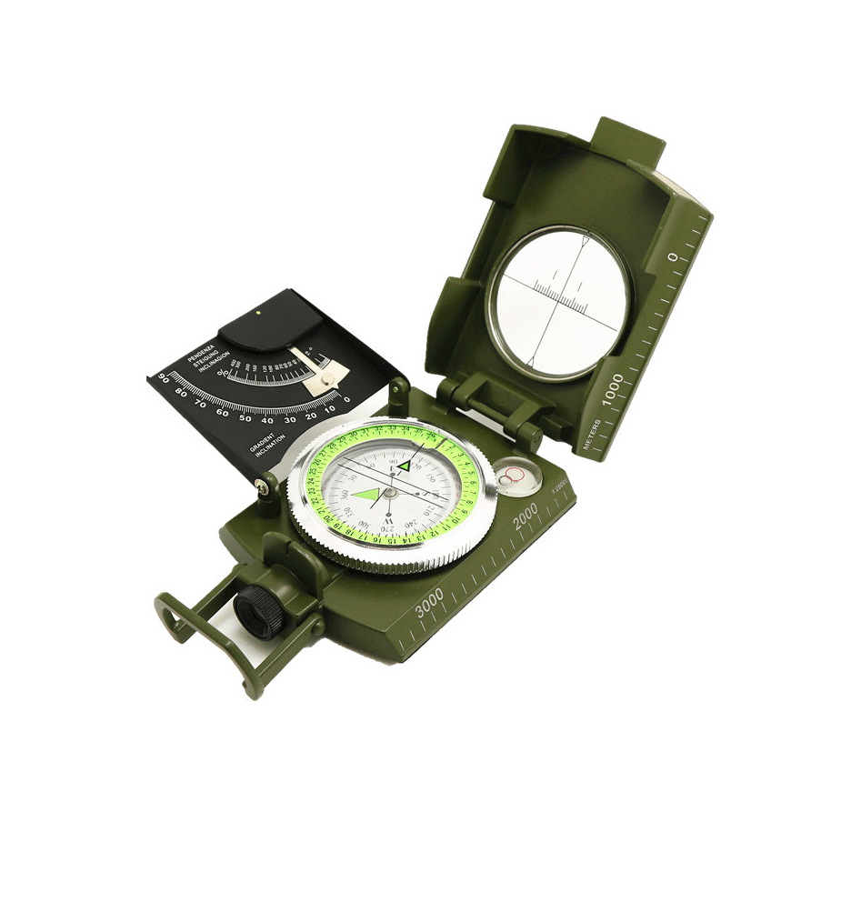 Brújula luminosa multifunción con inclinómetro BJ3