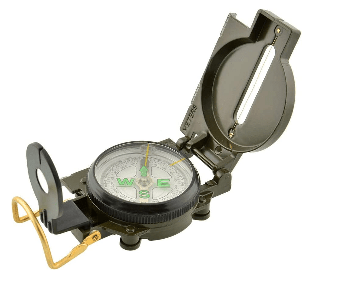 Brujula Ejercito Metal Senderismo Supervivencia BJ1