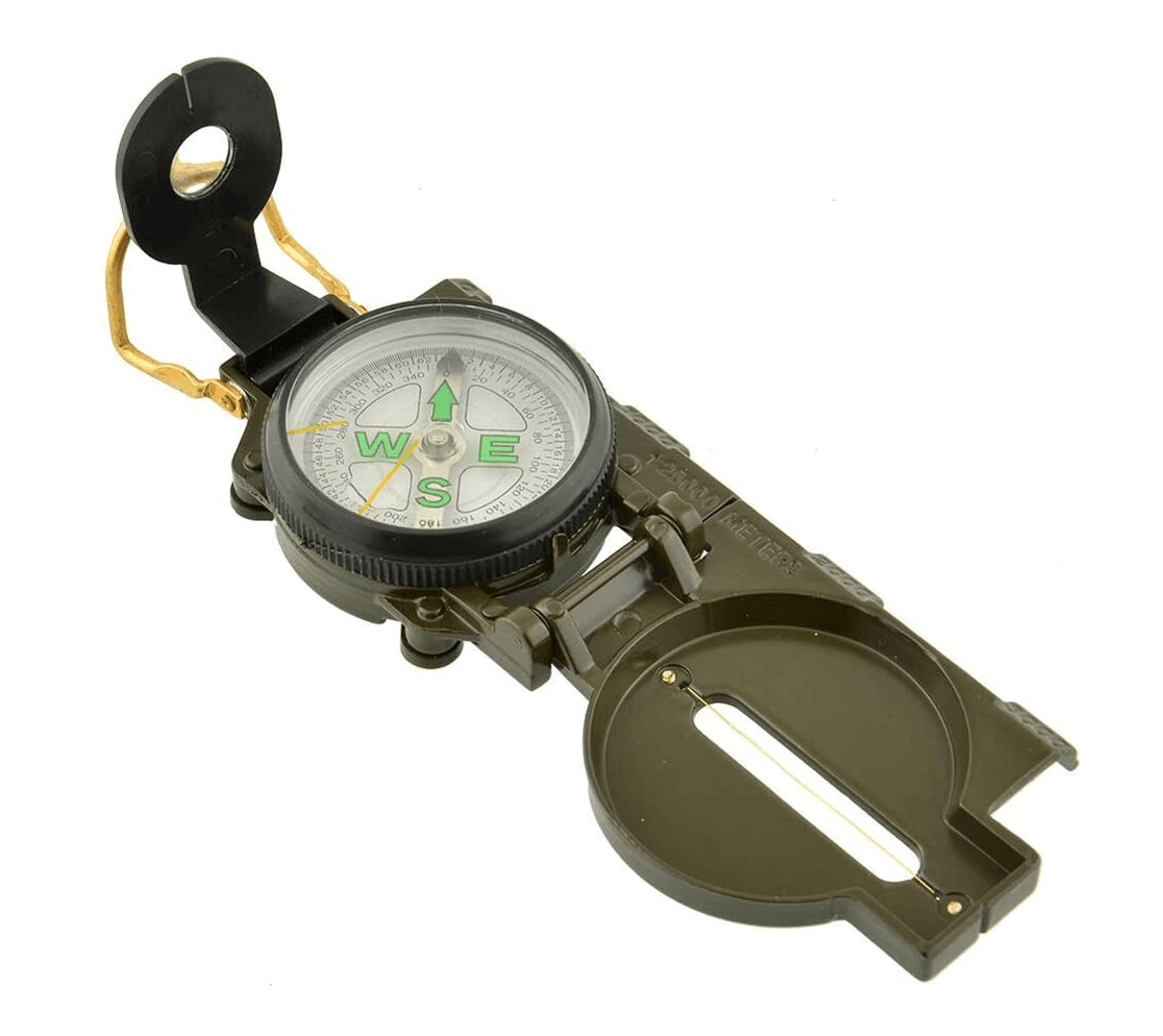 Brujula Ejercito Metal Senderismo Supervivencia BJ1