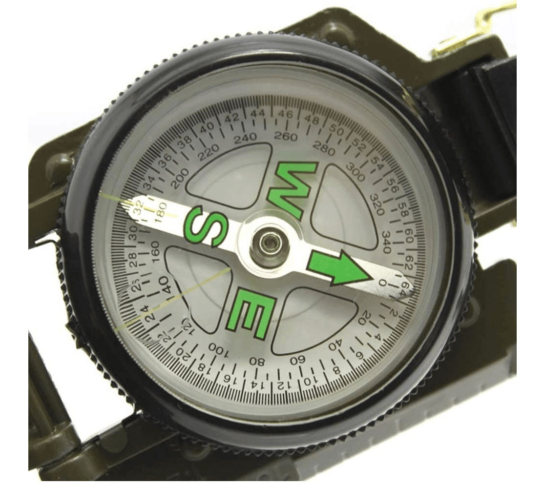 Brujula Ejercito Metal Senderismo Supervivencia BJ1