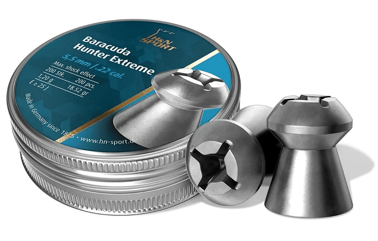 Balines Caza 5.5mm Diabolo x200 Plomo 1.20g PTN13