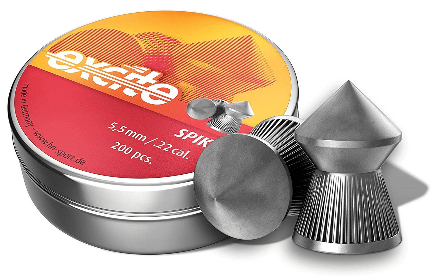 Balines Caza 5.50mm Diabolo x200 Plomo PTN7