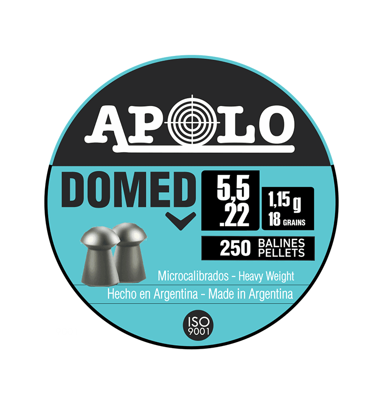 Balines Caza 5.50mm x250 Plomo 1.15g PTN9