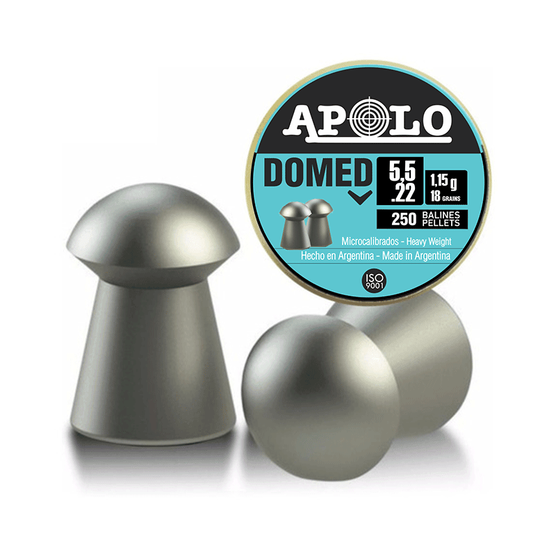 Balines Caza 5.50mm x250 Plomo 1.15g PTN9