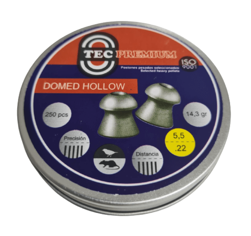 Balines Caza 5.50mm Diabolo x250 Plomo 14.3g PTN11