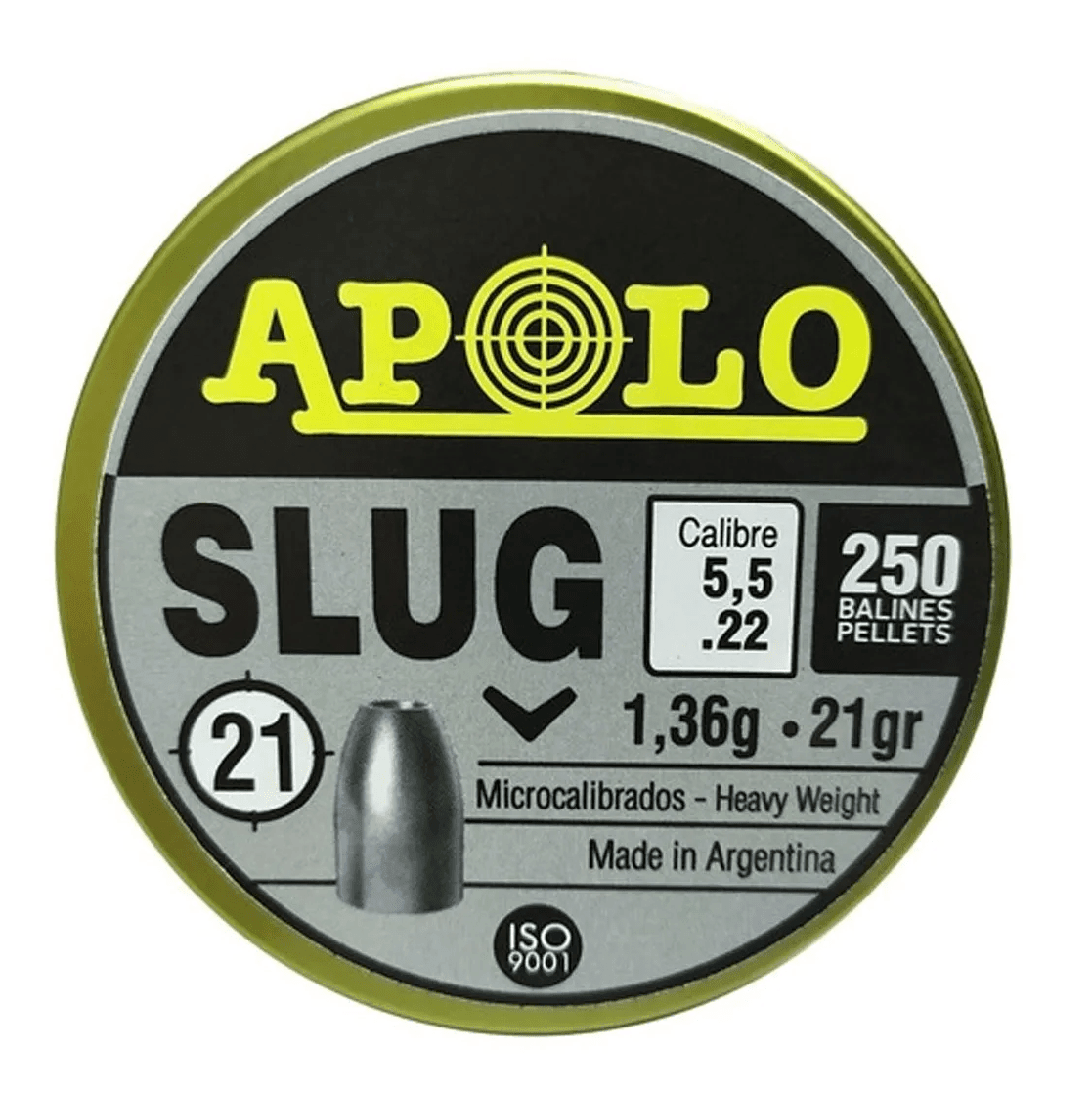 Balines Caza x250 5.5mm 21g PTN4