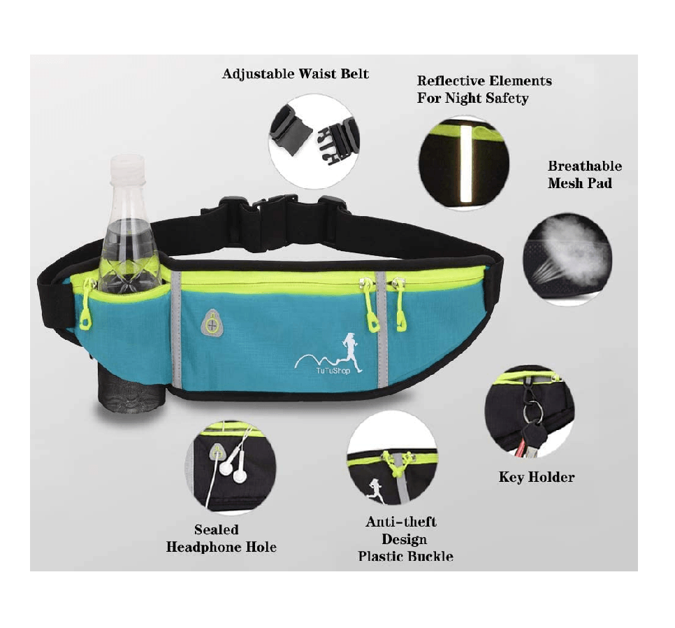 Banano Deportivo Running Porta Botella Ciclismo Outdoor BT12