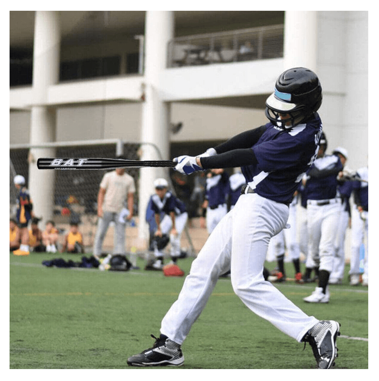 Bate Beisbol Aluminio Liviano Deporte 70cm BRD4