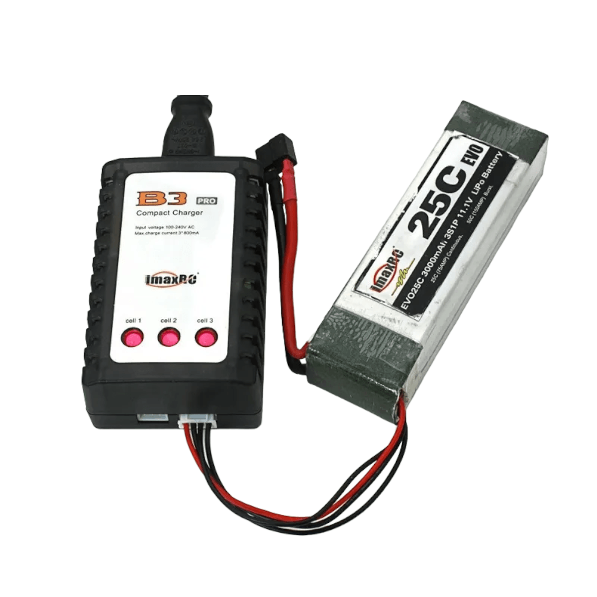 Cargador Bateria Lipo 7.4v Lipo 11.1v B3 Airsoft Paintball BAT4