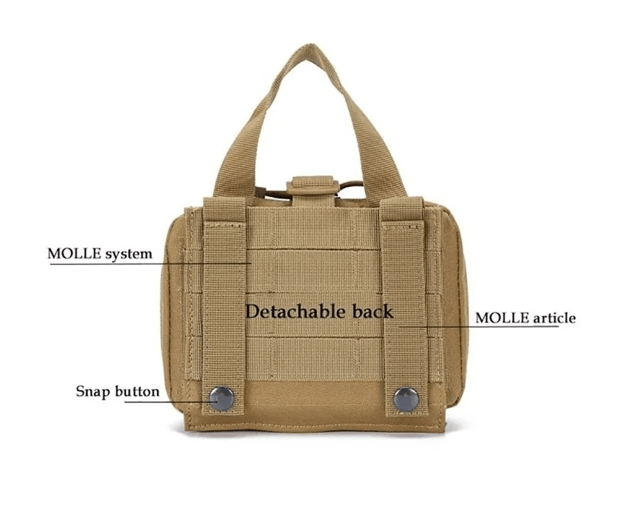 Bolsa Almacenamiento Medicina Molle Emergencia PBM2