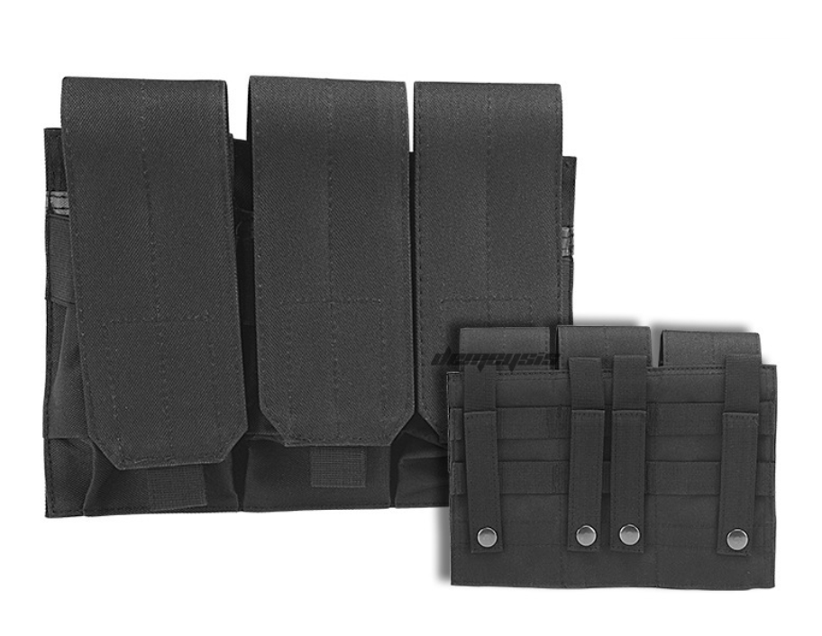 Bolsa Tactica Militar Molle Triple Airsoft Rifle PBM21