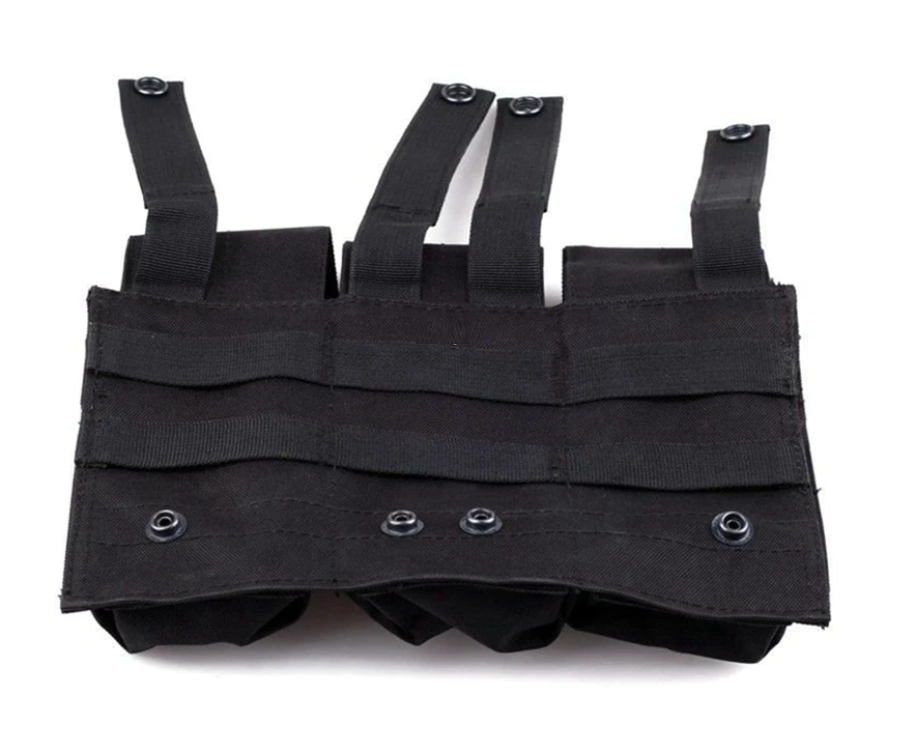 Bolsa Tactica Militar Molle Triple Airsoft Rifle PBM21